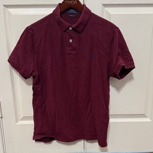 Polo by Ralph Lauren Men's Burgundy Polo Shirt